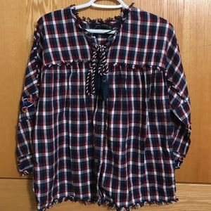 Zara colorful blouse